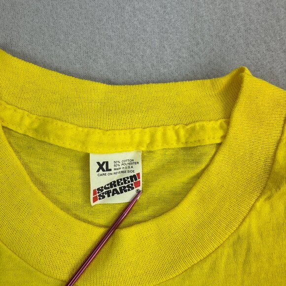 Vintage Screen Stars Shirt Womens XL Upper Mississippi Basketball Girls Camp - Picture 5 of 6